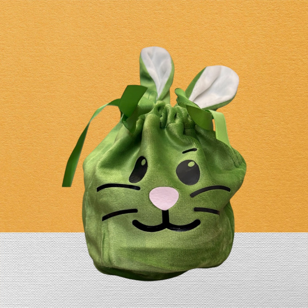 Personalised Easter Bunny Pouch | Reusable Easter Gift & Treat Bag