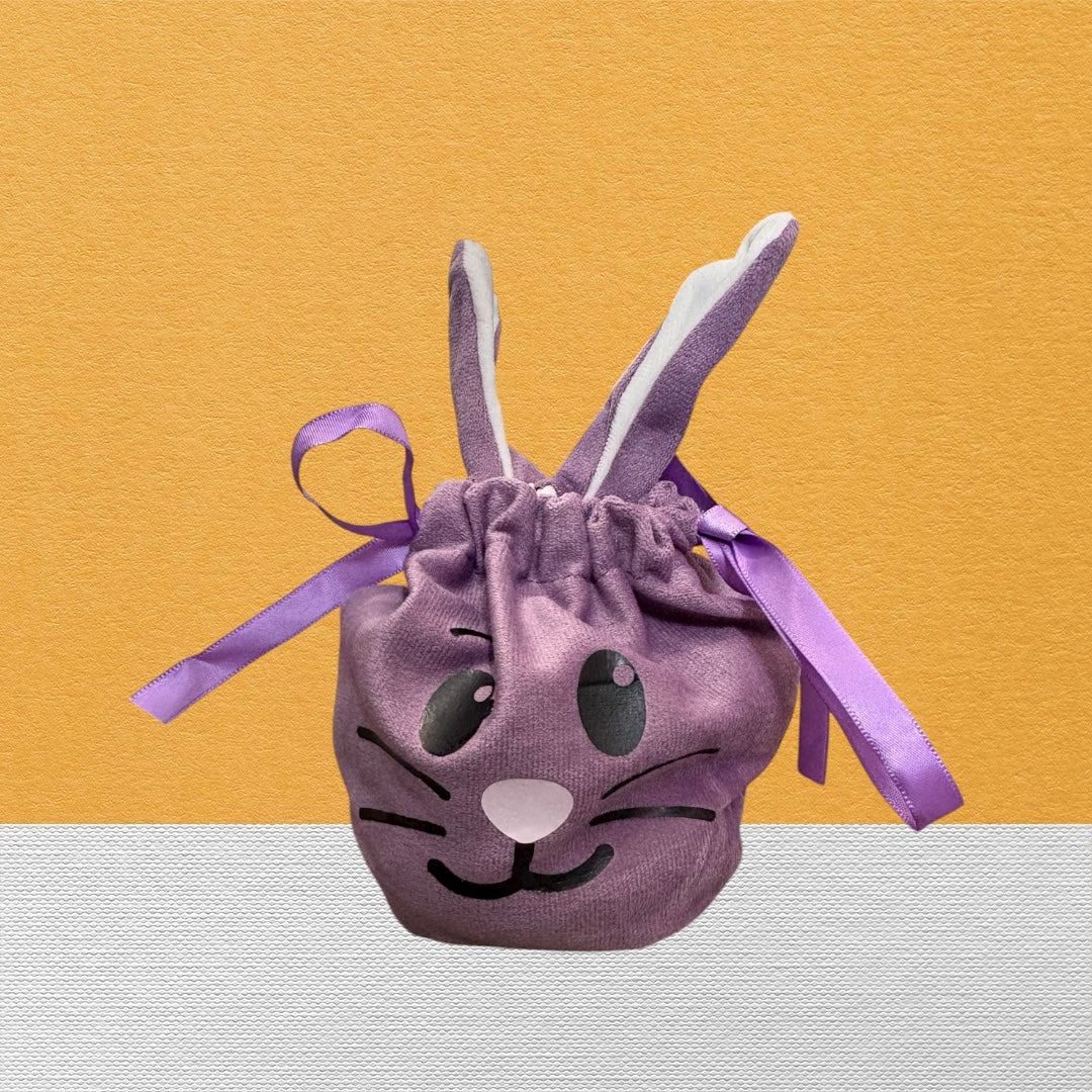 Personalised Easter Bunny Pouch | Reusable Easter Gift & Treat Bag