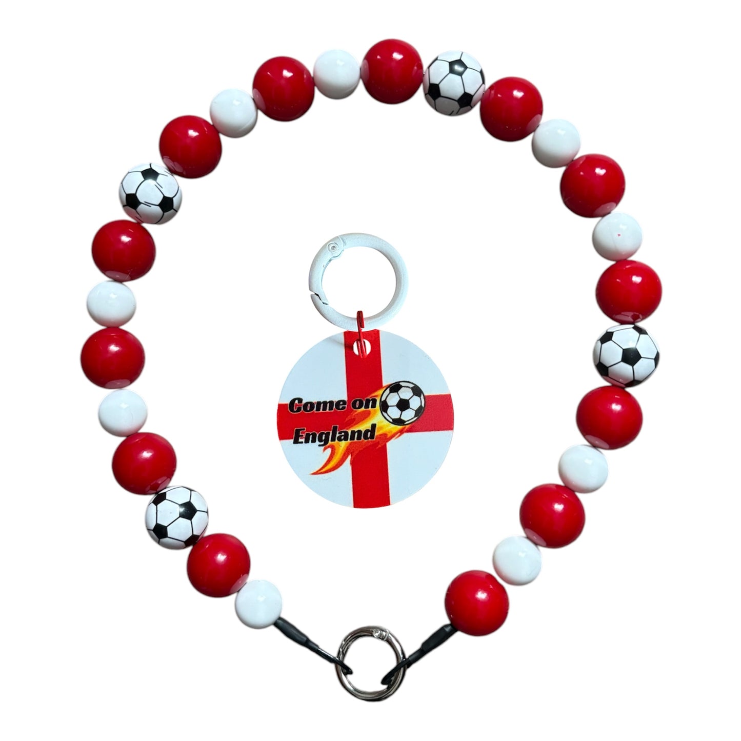 World Cup Football Pet Necklace & ID Tag Set
