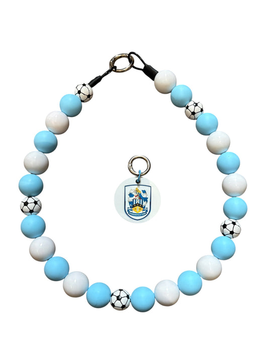 World Cup Football Pet Necklace & ID Tag Set