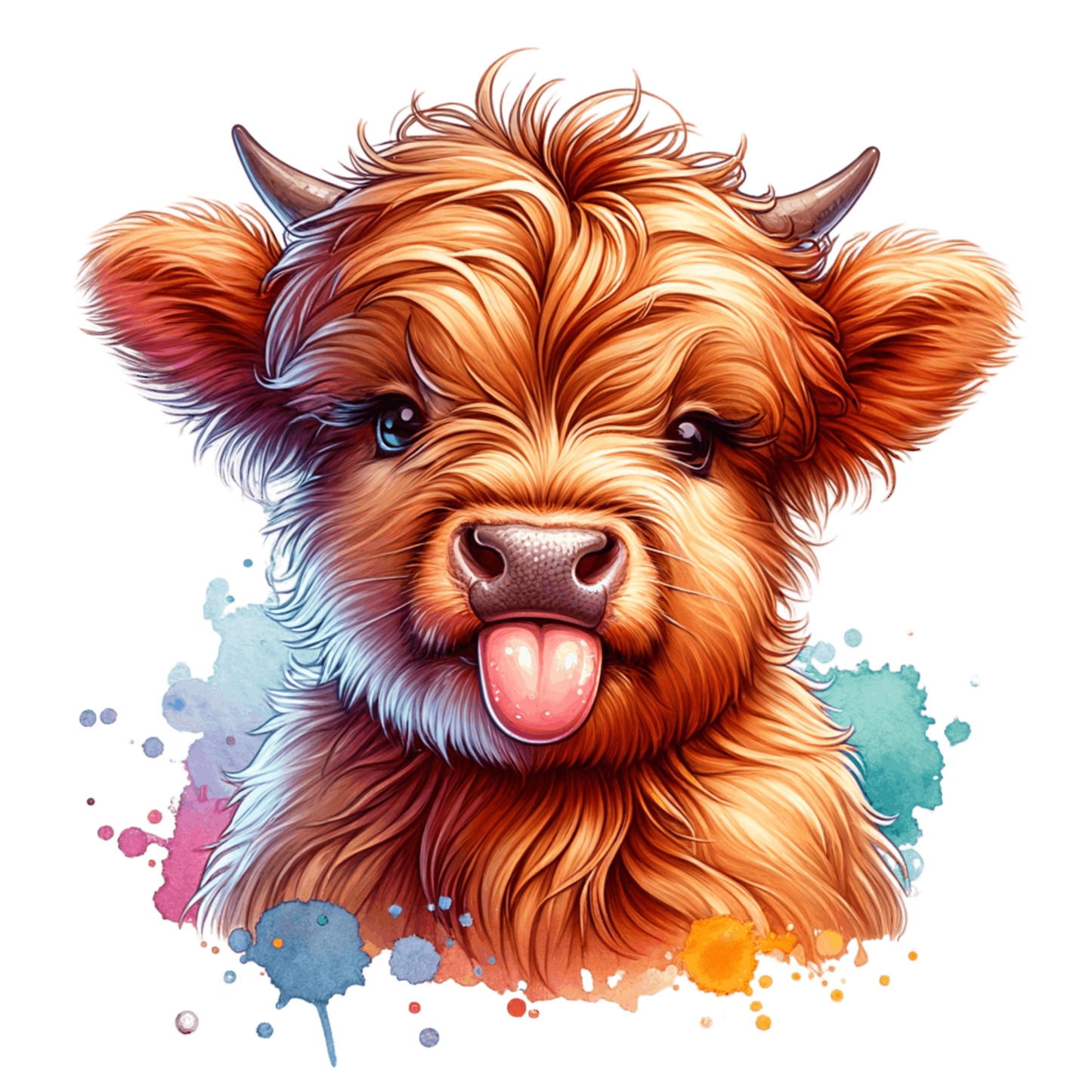 Highland Cow Tote Bag-several colour options available