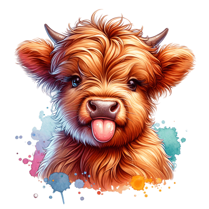 Highland Cow Tote Bag-several colour options available
