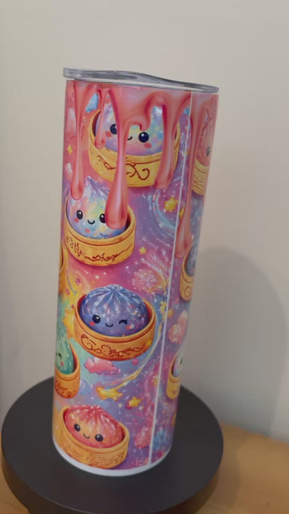 Glitter Dumpling 20oz Stainless Steel Tumbler – Travel Cup